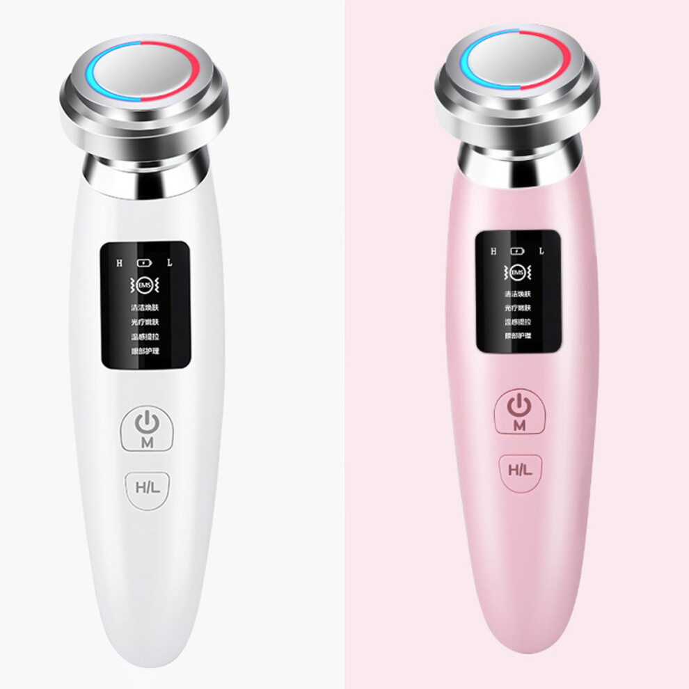 4 In 1 Facial Beauty Machine LED Photon Face Lifting Tighten Rejuvenation Wrinkle Removal Skin Care Face Massager