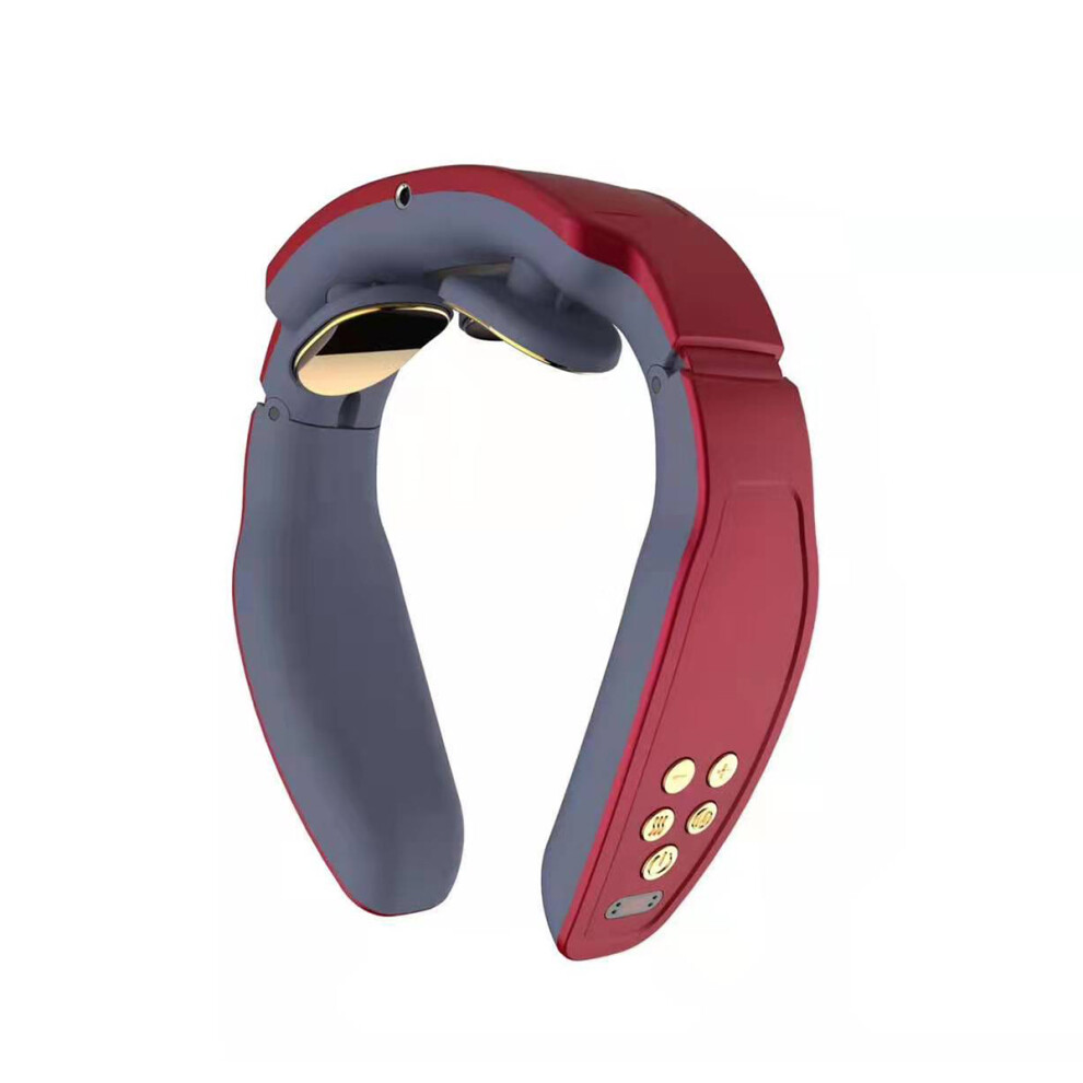 3 Heads Electromagnetic Cervical Vertebra Portable Cervical Massage Multi-function Neck Electric Massager