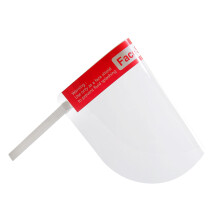 20PCS Duidelijke Beschermende Gezichtsbedekking Volledige Gezichtsmasker Ogen Verstelbare Anti - fog Gezichtsscherm Rand