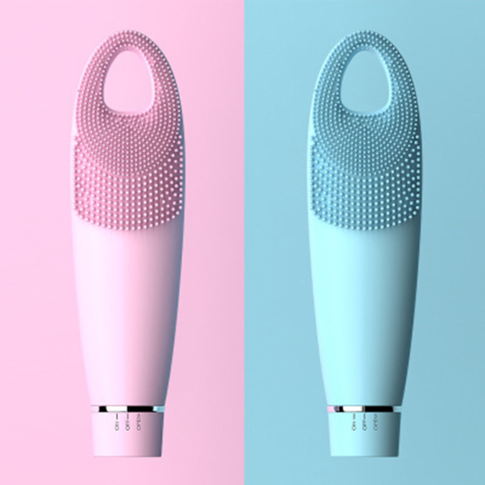 Black Ultrasonic Facial Cleaner Massager Deep Cleanse Beauty Instrument Skin Care Body Beauty Machine