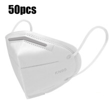 50 stuks LEIHUO Gezichtsmasker Anti - Smog Spatbestendig PM2.5 Wegwerp Masker Persoonlijke Beschermingsmiddelen