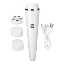 3 in 1 Waterdichte Elektrische Gezichtsreinigingsborstel Set USB Oplaadbaar voor Gezicht Lichaam Exfoliërend Diepe Scrub met Massage Rolbal