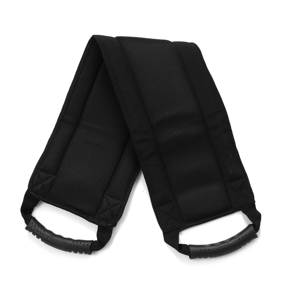 Black Patient Elderly Transfer Moving Belt Lift Sling Mobility Aids Auxiliary