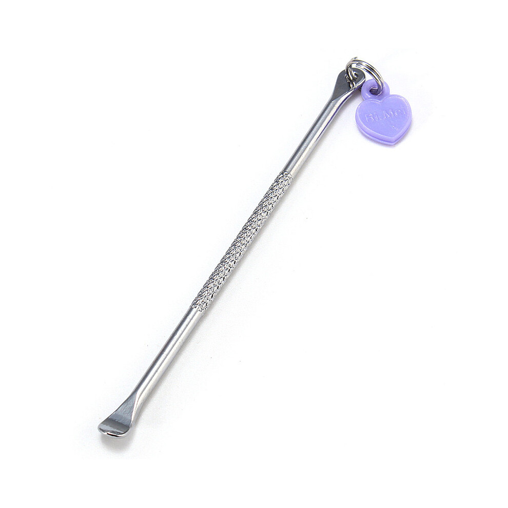 Silver 100Pcs Alloy Ear Pick Wax Curette Remover Cleaner Earpick Spoon Stick