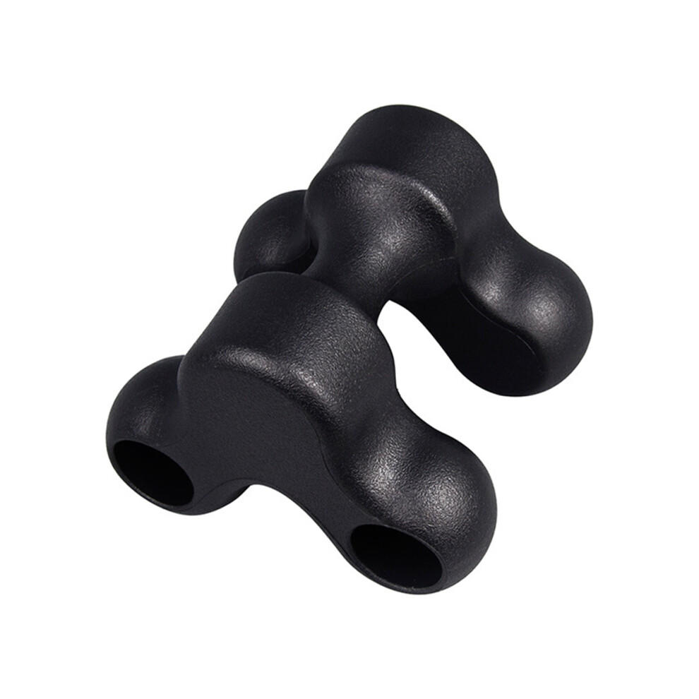 Black/White Cervical Traction Neck Massager Pillow Acupuncture Points Back Massager Manual For Spine Shoulder