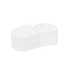 10 Pezzi Fanmi Mini Termometro portable Wireless con Display LED Sensore di Temperatura Intelligente Adesivo Sostitutivo dell'Ecosistema XIAOMI