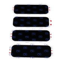 4 Stukken Heupen Dunne Dij Slimmachine Pad Riem Speciale Gel Elektrode Patch