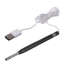 3 in 1 USB-Ohrreinigungsendoskope Ohrenschmalz-Entferner-Kit mit 3. 5 mm Sonde 500 W