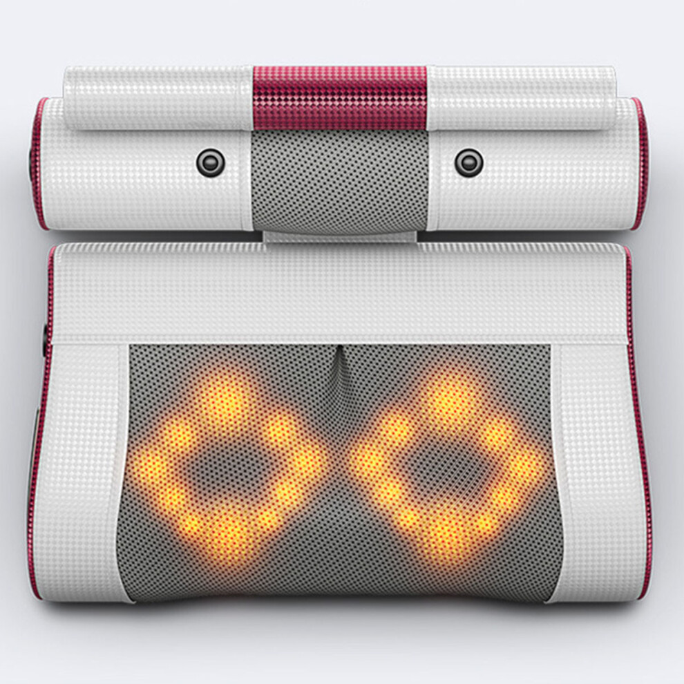 Electric Neck Cervical Massager Pillow Trainer Stimulator Shoulder Pain Relief Device 6 Modes 3 Intensity