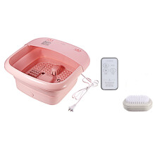 Vasca da bathroom electric portable pieghevole da 220V secchio per immersione dei piedi massaggio con bolle e calore
