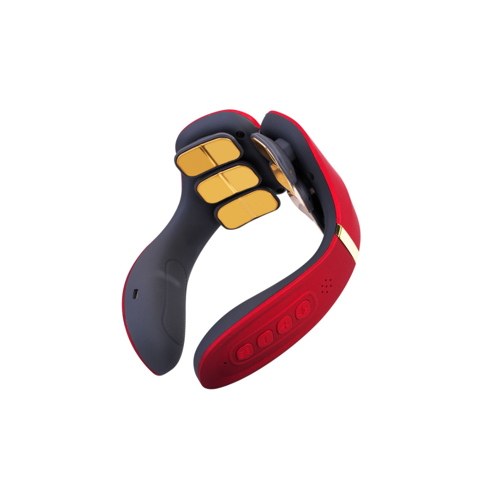Multifunctional Constant Temperature Hot Compress Cervical Spine Massager Remote Control Timer Neck Massager