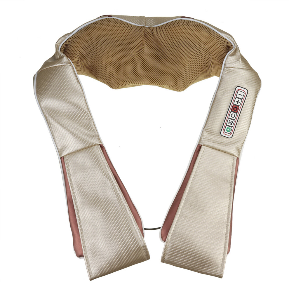 Intelligent 6-key Button Operation Massage Shawl High Temperature Protection Electric Neck Back Shoulder Heat Massager