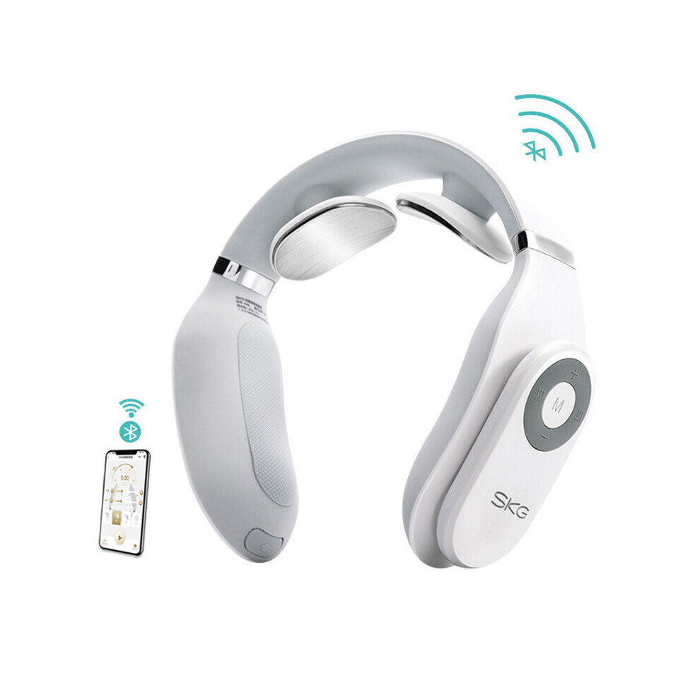 SKG Cervical Massager 4098 Intelligent Multifunctional Vibration Pulse Heating Home Intelligent Physiotherapy Massage Instrument