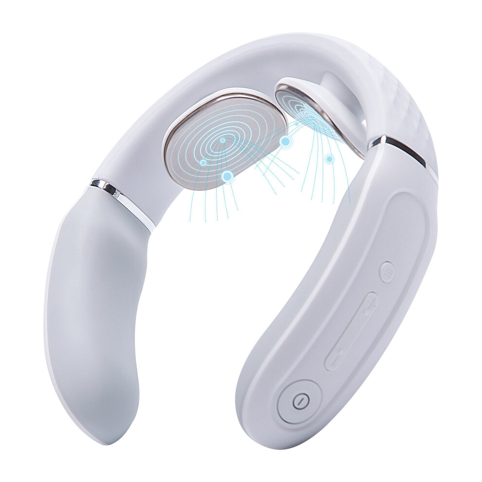 SKG Cervical Massager 4356E Intelligent Multifunctional Vibration Pulse Heating Home Intelligent Physiotherapy Massage Instrument