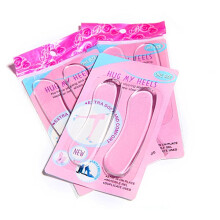 Cuscinetto per scarpe con tacco invisibile trasparente in silicone antiscivolo