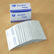100 Stück Alkohol - Tupfer Antiphlogose Isopropyl Tuch antiseptische Hautreinigung Pflege