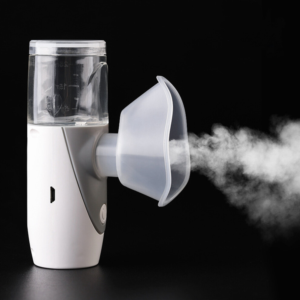 Mini Portable Ultrasonic Nebulizer Rechargeable Inhaler Respirator Mesh Handheld Mist Maker