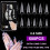 500 Stück Lange Nagelstudio Transparente Nägel Lang 2