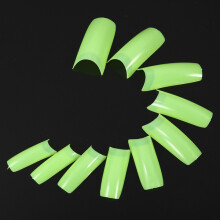 500 stuks Franse stijl puur UV - gel acryl nep nagelkunst tips