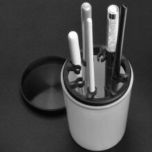 Nail Art Borstel Plastic Reinigingsbeker UV Acryl Gel Pen Pot
