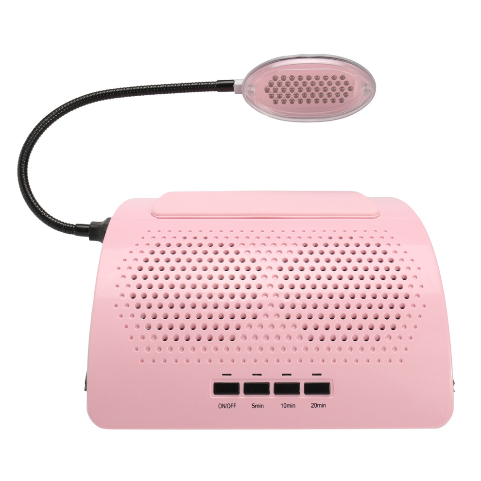Pink 100-240V 60W Salon Suction Dust Collector Machine Vacuum Cleaner Tools Nail Art Manicure