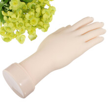 Nagelkunst Übungs - Hand Flexible Silikon - Prothesenhand