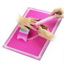 1 Set Nagelkunst Silikon Oefen Kussenmat Kussen Handhouder Kussen Kant Tafel Wasbare Mat Pad Manicure Gereedschap Kit