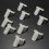 50PCS DIY Ring Valse Beige Oefen Nagelkunst Tool Displayer 1