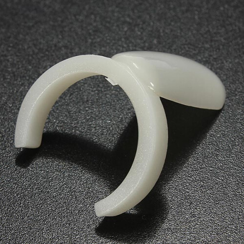 50PCS DIY Ring Valse Beige Oefen Nagelkunst Tool Displayer 2