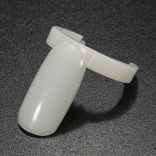 50PCS DIY Ring Valse Beige Oefen Nagelkunst Tool Displayer 1