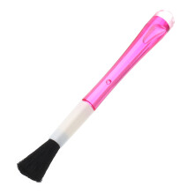 Dubbele Kop Nagelkunst Borstel Siliconen Einde DIY Rhinestone Dotting Pen Manicure Gereedschappen