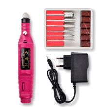 Strumento per unghie USB Mini Penna electric Tipo Macchina per Manicure e Lucidatura