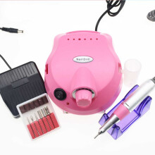 35.000 RPM Potente Trapano electric per Manicure Set di Arte per Unghie con Testine di Fresa Punta per Pedicure Strumenti per Lucidare e Model