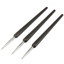 3x Kleine Acrylnagel Kunst Teken Schilder Pen Borstel Set