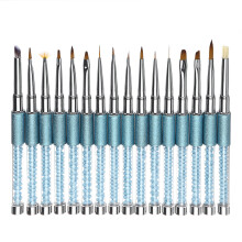 16 Stück Nagelreinigungsstift Perlen-Nagelziehstift Lichttherapiestift Gravurstift Kristallstift Lackstift Halo-Stift