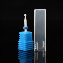 2.35 Mm Punta per Trapano in Ceramica per Nail Art Rimozione Gel electric Strumento per Manicure Lima Lucidatura blue