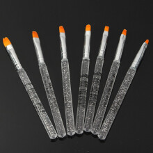 7 - delige UV Gel Acrylaat Crystal Nagelontwerp Builder Schilderpen