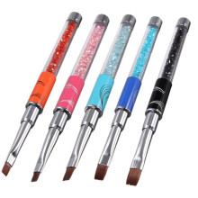 Crystal Carve Nylon Fiber Acryl Pen Schilderen Tekeningen Nagelkunst Borstel