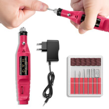 Professionele Manicure Polijstmachine Mini Draagbare Elektrische Nagelboor Exfoliërend Gereedschap
