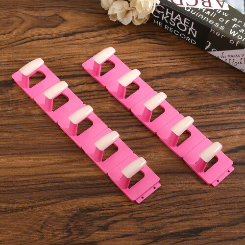 Verwijderbare Nageltips Displayhouder Standaard Oefen Vaste Manicure Tool 1