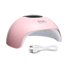 Star 6 UV Lampe für Maniküre LED Nageltrockner Lampe Sonnenlicht Aushärtung Alle Gel-Politur Trocknung UV Gel USB Smart Timing Nagelkunst Werkzeu