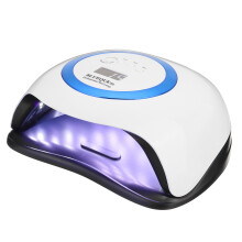 168W Lampada UV per Unghie Asciugatrice Pro Lampada UV LED per Gel Unghie Asciugatura Veloce Smalto Gel Lampada Ice per Macchina Manicure