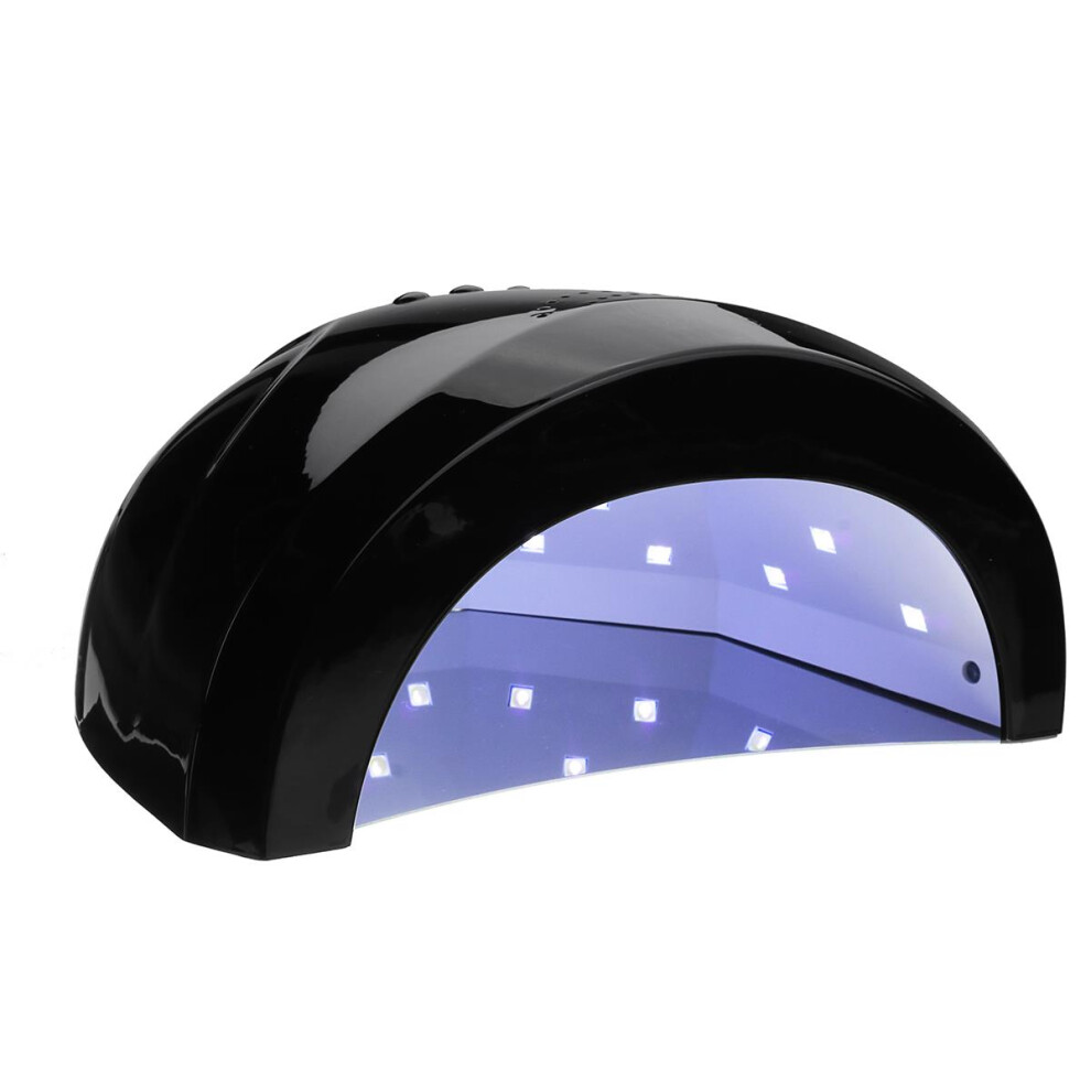 Black 48W Uv Led Lamp Nail Dryer Machine Time Setting Nails Salon Home Curing Gel Manicure Tools