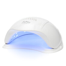48W 100-240V Lampada UV LED per Asciugatura Gel per Unghie Macchina con Doppia Luce per Polvere Gel