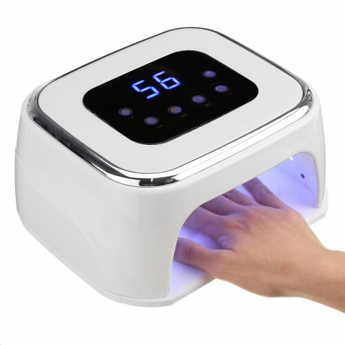 9W Bluetooth Audio 42LED Nagellamp Sensor Timing met Schermweergave
