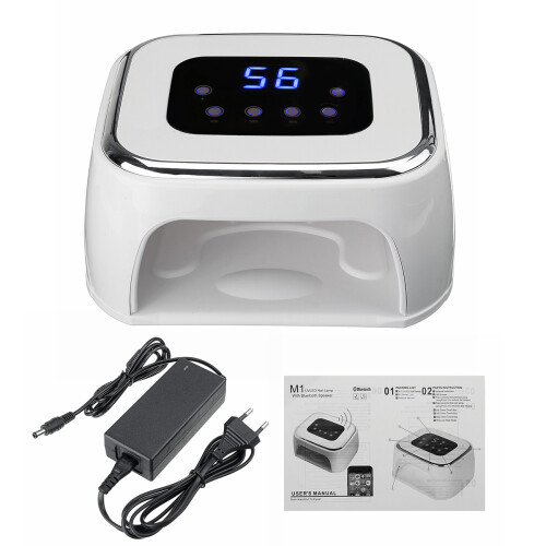 9W Bluetooth Audio 42LED Nagellamp Sensor Timing met Schermweergave 1