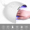 Professionele LED Nagellamp LED Nagellicht Nageldrogerlamp UV Lamp 2