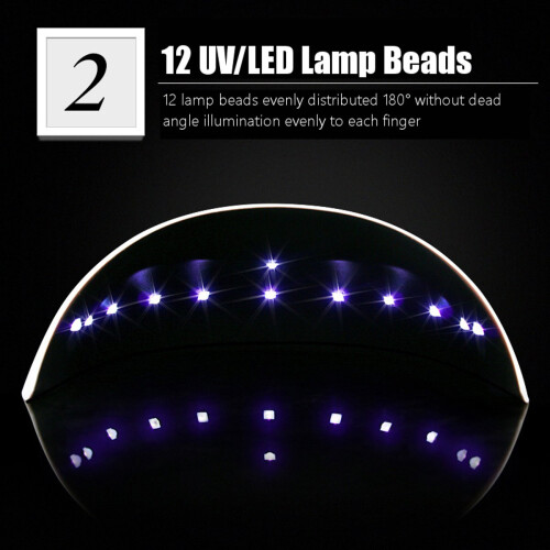 Professionele LED Nagellamp LED Nagellicht Nageldrogerlamp UV Lamp 2