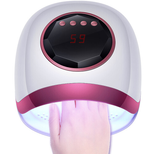 72W Uithardende Nagellak Droger LED UV Lamp Licht Manicure Timer