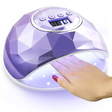 86 W UV-LED-Nagellampe Automatisches Aushärten Nageltrockner LCD-Display Maniküre Pediküre Werkzeuge